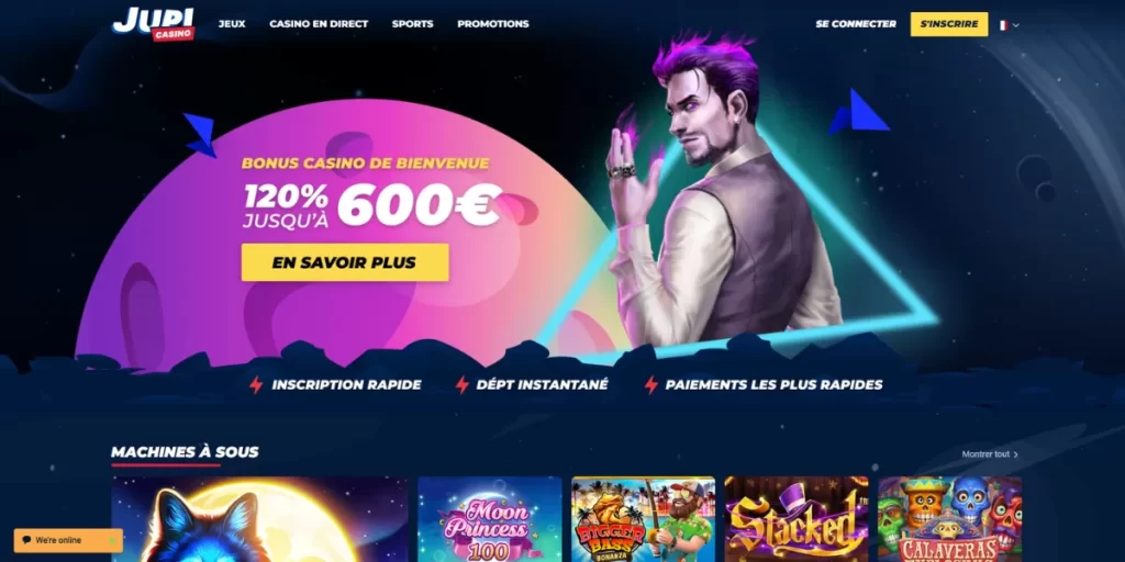 jupi casino homepage